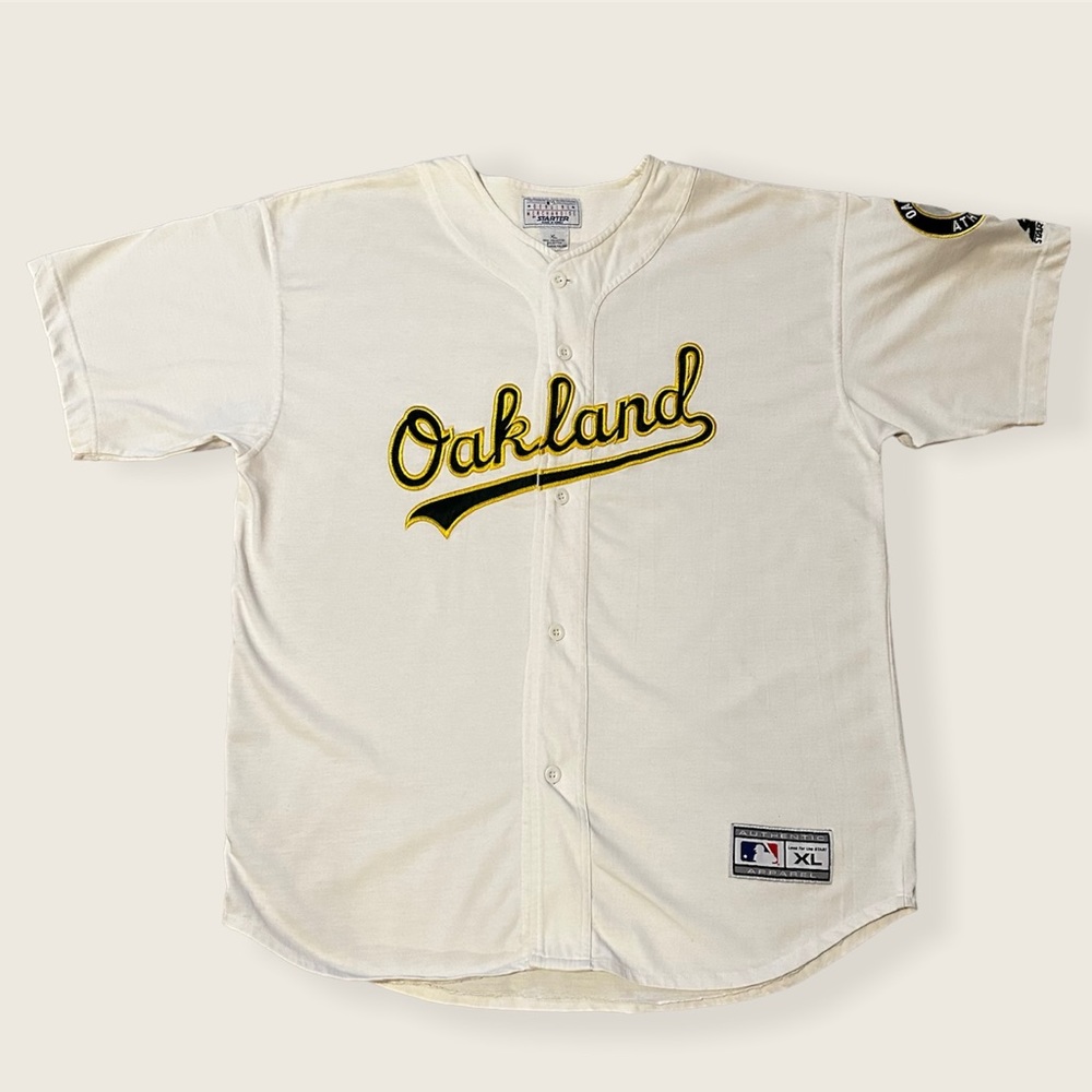 Vintage Starter Oakland A’s Jersey